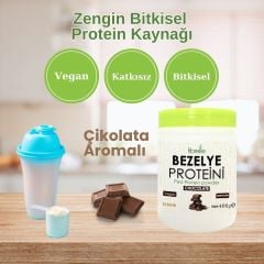 Fibrelle Bezelye Proteini Çikolata Aromalı 400 g