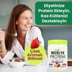 Fibrelle Bezelye Proteini Çilek Aromalı 400 g