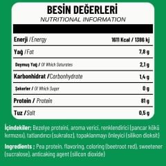 Fibrelle Bezelye Proteini Çilek Aromalı 400 g