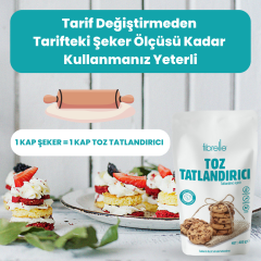 Fibrelle Toz Tatlandırıcı 400 g SoSa