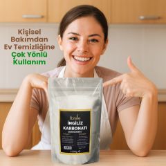 Fibrelle İngiliz Karbonatı Sodyum Bikarbonat 1 Kg