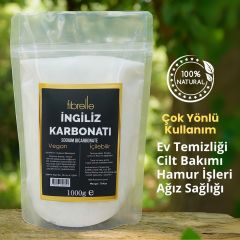 Fibrelle İngiliz Karbonatı Sodyum Bikarbonat 1 Kg