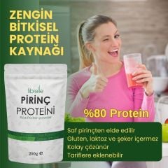 Fibrelle Pirinç Proteini Tozu 250 g