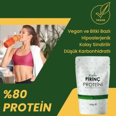 Fibrelle Pirinç Proteini Tozu 100 g