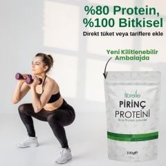 Fibrelle Pirinç Proteini Tozu 100 g
