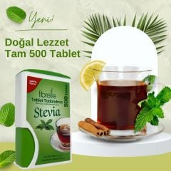 Fibrelle Stevialı Tablet Tatlandırıcı 500'lük Kutu