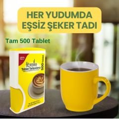 Fibrelle Suc. Tablet Tatlandırıcı 500'lük Kutu
