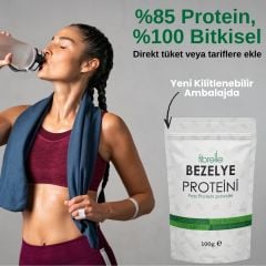 Fibrelle Bezelye Proteini Tozu 100 g