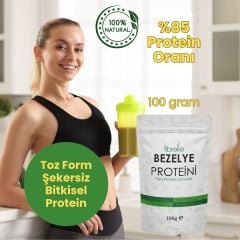 Fibrelle Bezelye Proteini Tozu 100 g