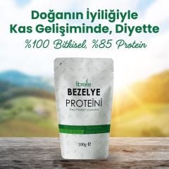 Fibrelle Bezelye Proteini Tozu 100 g