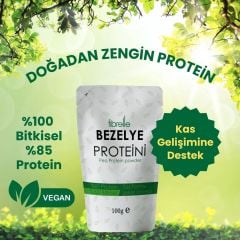 Fibrelle Bezelye Proteini Tozu 100 g