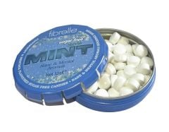 Fibrelle Stevialı Naneli Şekersiz Şeker (12 gr)