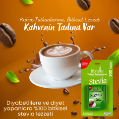 Fibrelle Stevialı Tablet Tatlandırıcı 300'lük Kutu