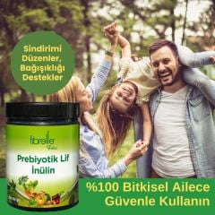 Fibrelle İnülin Prebiyotik Lif - (500g Plastik Ambalaj)