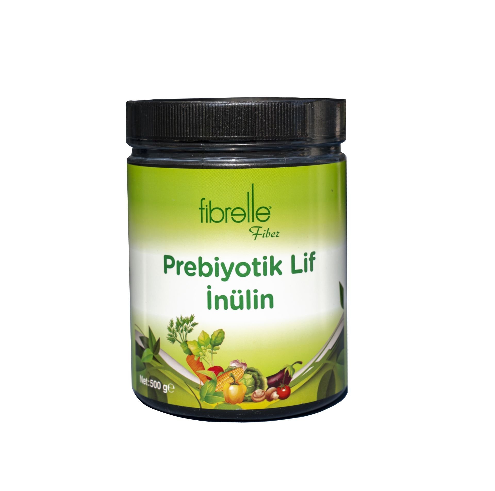 Fibrelle İnülin Prebiyotik Lif - (500g Plastik Ambalaj)