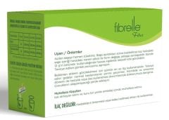 FİBRELLE İnülin Fos Prebiyotik Lif 2 gr saşe (30 adet kutu)