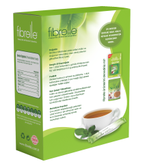 Fibrelle Prebiyotik Lifli Stevialı Stick Tatlandırıcı 0,5 gr (60 Adet) Kutu