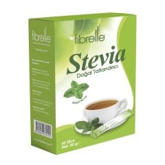 Fibrelle Prebiyotik Lifli Stevialı Stick Tatlandırıcı 0,5 gr (60 Adet) Kutu