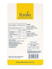 Fibrelle Suc. Bazlı Tablet Tatlandırıcı 100'lük Cep