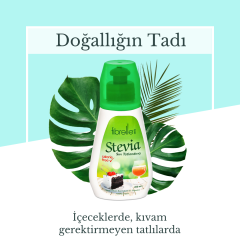 Fibrelle Stevialı Sıvı Tatlandırıcı 200 ml ( Stevia Bazlı )