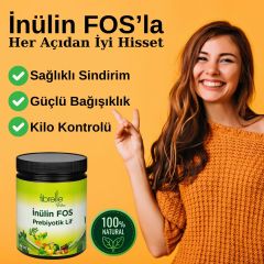 Fibrelle İnülin FOS Prebiyotik Lif - ( 500 g Ambalaj )
