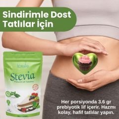 Fibrelle Prebiyotik Lifli Stevialı Tatlandırıcı (1200g Ambalaj ).