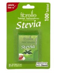 Fibrelle Stevialı Tablet Tatlandırıcı 100'lük Kutu