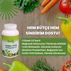 Fibrelle İnülin FOS Prebiyotik Lif - ( 250g Plastik Ambalaj ) INULIN