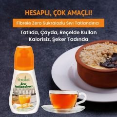 Fibrelle Zero Sıvı Tatlandırıcı 200 ml ( Sukraloz Bazlı )