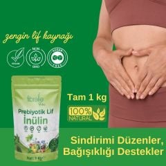 Prebiyotik Lif Doğal Inülin Hindibağ 1 Kg