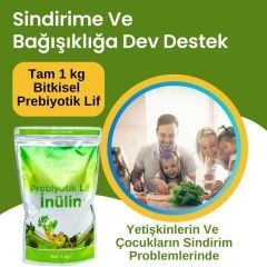 Prebiyotik Lif Doğal Inülin Hindibağ 1 Kg