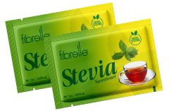 Fibrelle Slim Sweetener Sachet with Stevia & Sucralose ( 1,5 g ) 50 Pcs Sachet İn Box 75 g/Box
