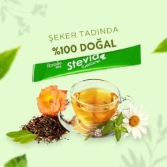 Fibrelle Ultra Stevialı Tatlandırıcı 1000 Adet Stick Kutu (0,5 gr) NEW