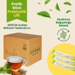 Fibrelle Prebiyotik Lifli Stevialı Stick Tat. 1000'lik Kutu (0,5 gr)