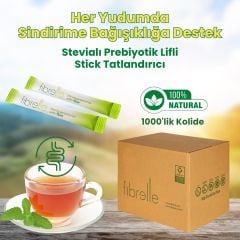 Fibrelle Prebiyotik Lifli Stevialı Stick Tat. 1000'lik Kutu (0,5 gr)