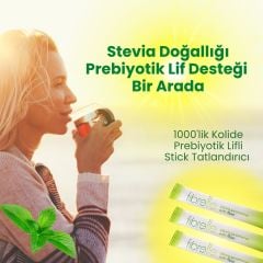 Fibrelle Prebiyotik Lifli Stevialı Stick Tat. 1000'lik Kutu (0,5 gr)