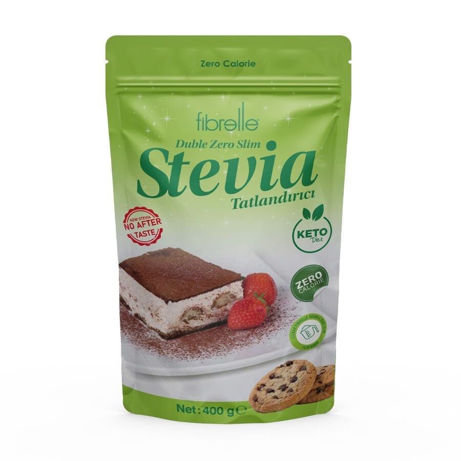 Fibrelle Duble Zero Slim Stevia Tatlandırıcı 400g