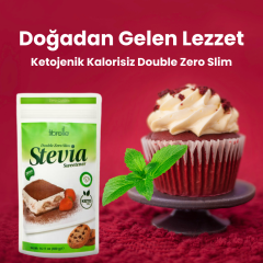 Fibrelle Duble Zero Slim Stevia Tatlandırıcı 400g