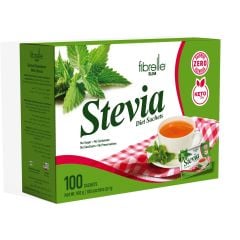 Fibrelle Slim Sachet Sweetener with Stevia ( 100 Sachet/Box ) 1 g = 15 g