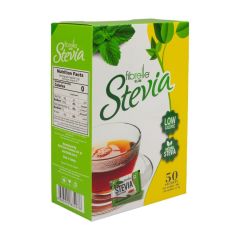 Fibrelle Slim Sweetener Sachet with Stevia & Sucralose ( 1 g ) 50 Pcs Sachet İn Box 50 g/Box