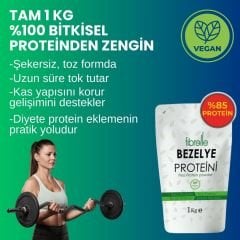 Fibrelle Bezelye Proteini Tozu 1 Kg