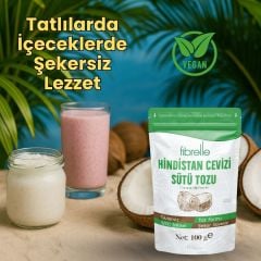 Fibrelle Hindistan Cevizi Sütü Tozu 100gr