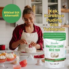 Fibrelle Hindistan Cevizi Sütü Tozu 100gr