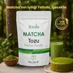 Fibrelle Matcha Saf 1 Kg (Doypak)