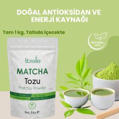 Fibrelle Matcha Saf 1 Kg (Doypak)