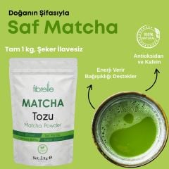 Fibrelle Matcha Saf 1 Kg (Doypak)