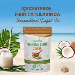 Fibrelle Hindistan Cevizi Şekeri 100 g