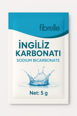 Fibrelle Sodyum Bikarbonat (İngiliz Karbonatı)  Saşe  ( 1 Saşe = 5 g )