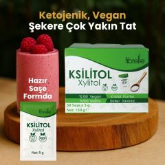 Fibrelle Ksilitol ( Xylitol )  Saşe  ( 1 Saşe = 5 g )