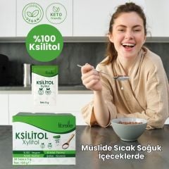 Fibrelle Ksilitol ( Xylitol )  Saşe  ( 1 Saşe = 5 g )